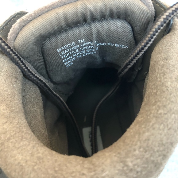 Steve Madden Taupe Maecie Boots - Picture 4 of 4